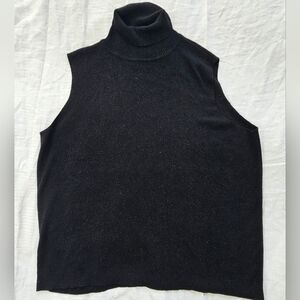 Kate Hill Black Turtleneck Sweater Size 2x